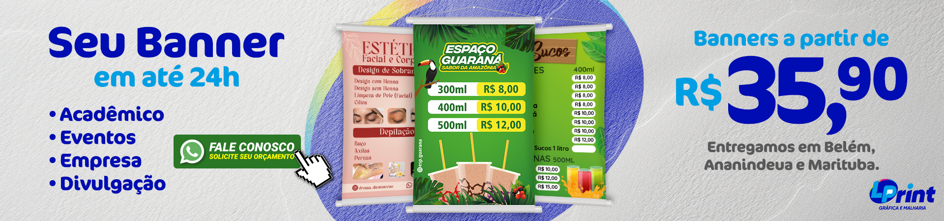 Seu Banner em até 24h