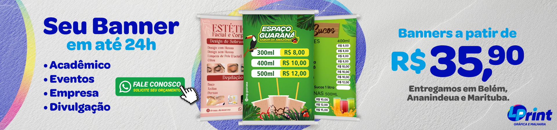 Seu Banner em até 24h