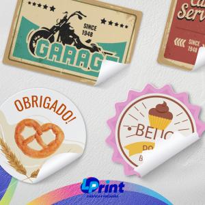 adesivo personalizado com recorte e resistente à água Adesivo vinil  Impressão digital colorida  Meio corte 